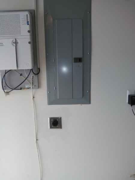 7 Nema 14 50 Flush mount under panel